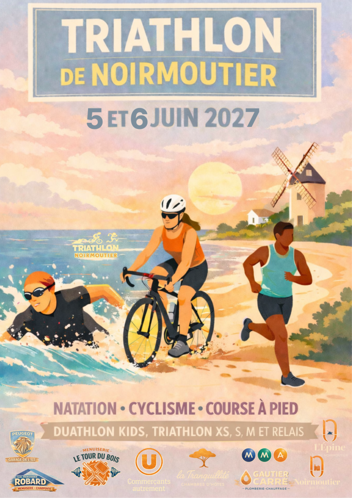 Inscriptions Triathlon Noirmoutier 2027